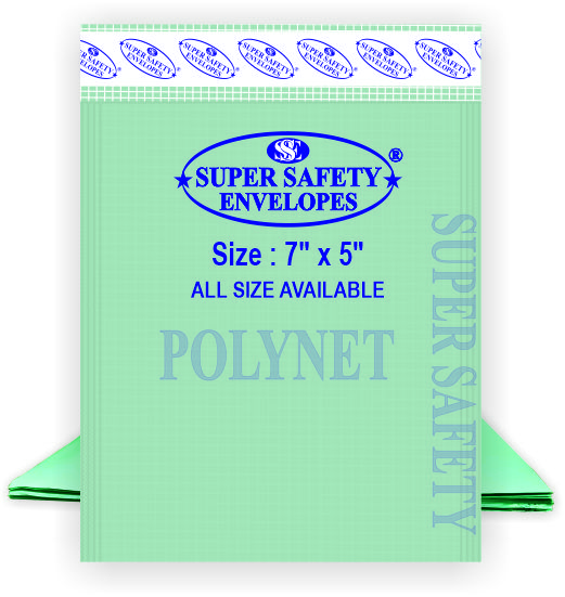 7×5 Polynet Envelope | Document Courier Envelope | Super Safety Envelope | Pack of 50