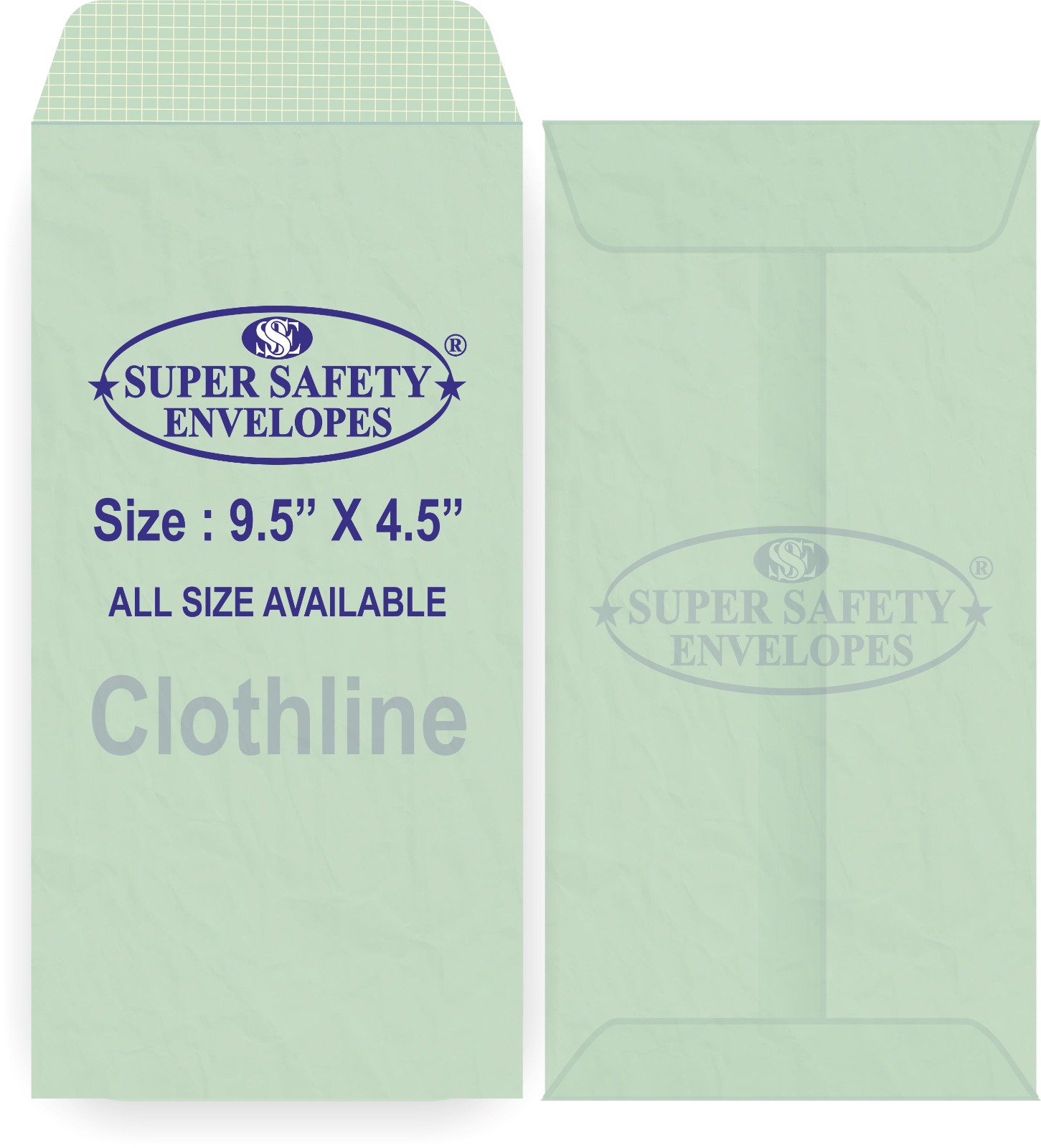 9.5×4.5 Clothe-Lined Envelope | Office Document & Courier Envelope | Super Safety Envelope | Pack of 100