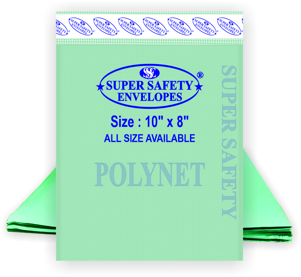 Green Polynet Envelope 