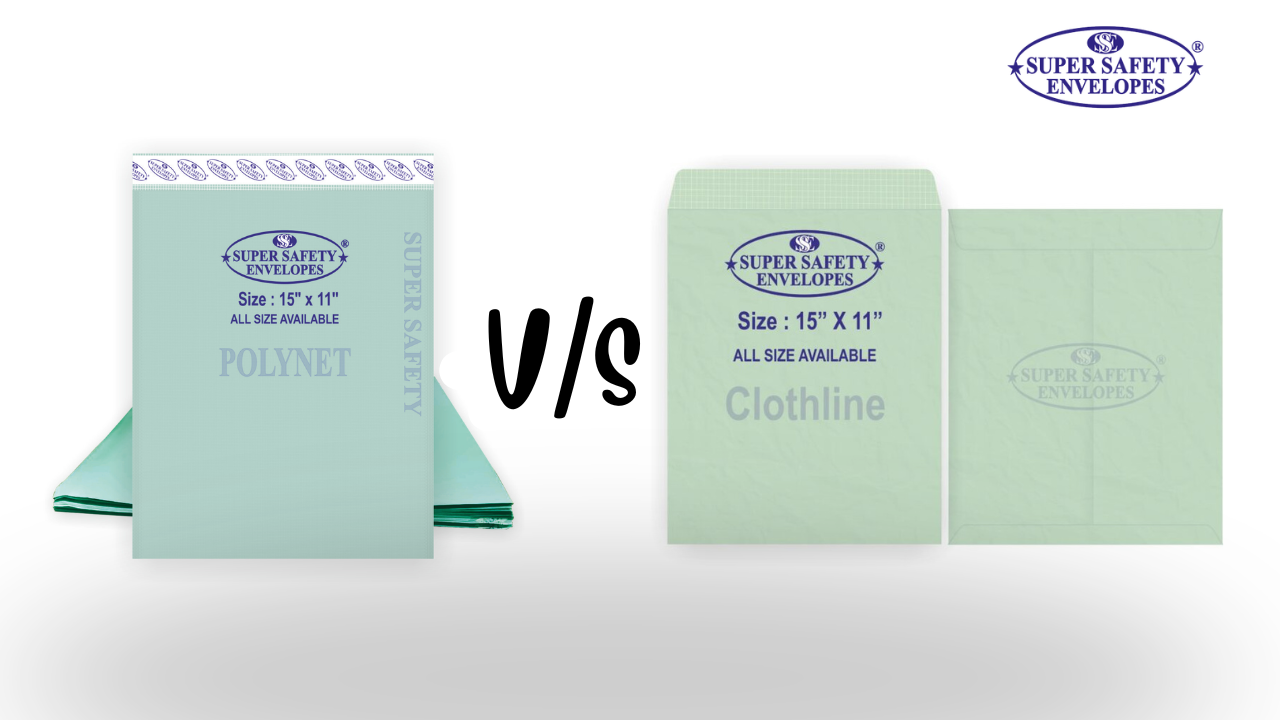 difference between polynet envelope and cloth lined envelope