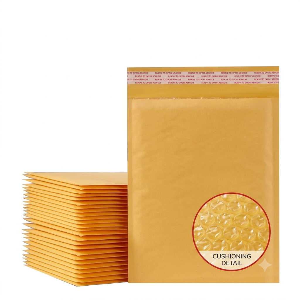 Yellow Bubble Padded Envelope