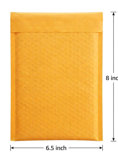 Yellow Bubble Envelope 8x6.5